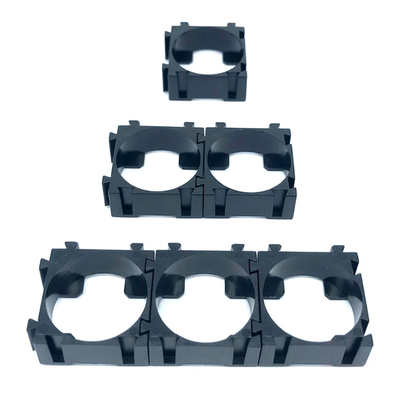 

18650 Lithium Battery Holder Plastic Battery Bracket Cylindrical Cell Battery Stand Cell Spacer for DIY Fixed Battery T21B