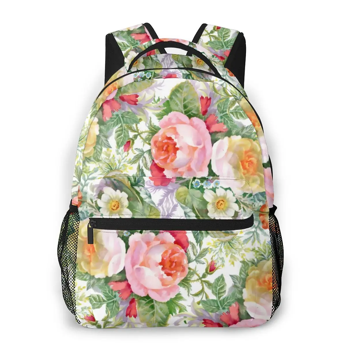 

Женский дорожный рюкзак с цветочным узором