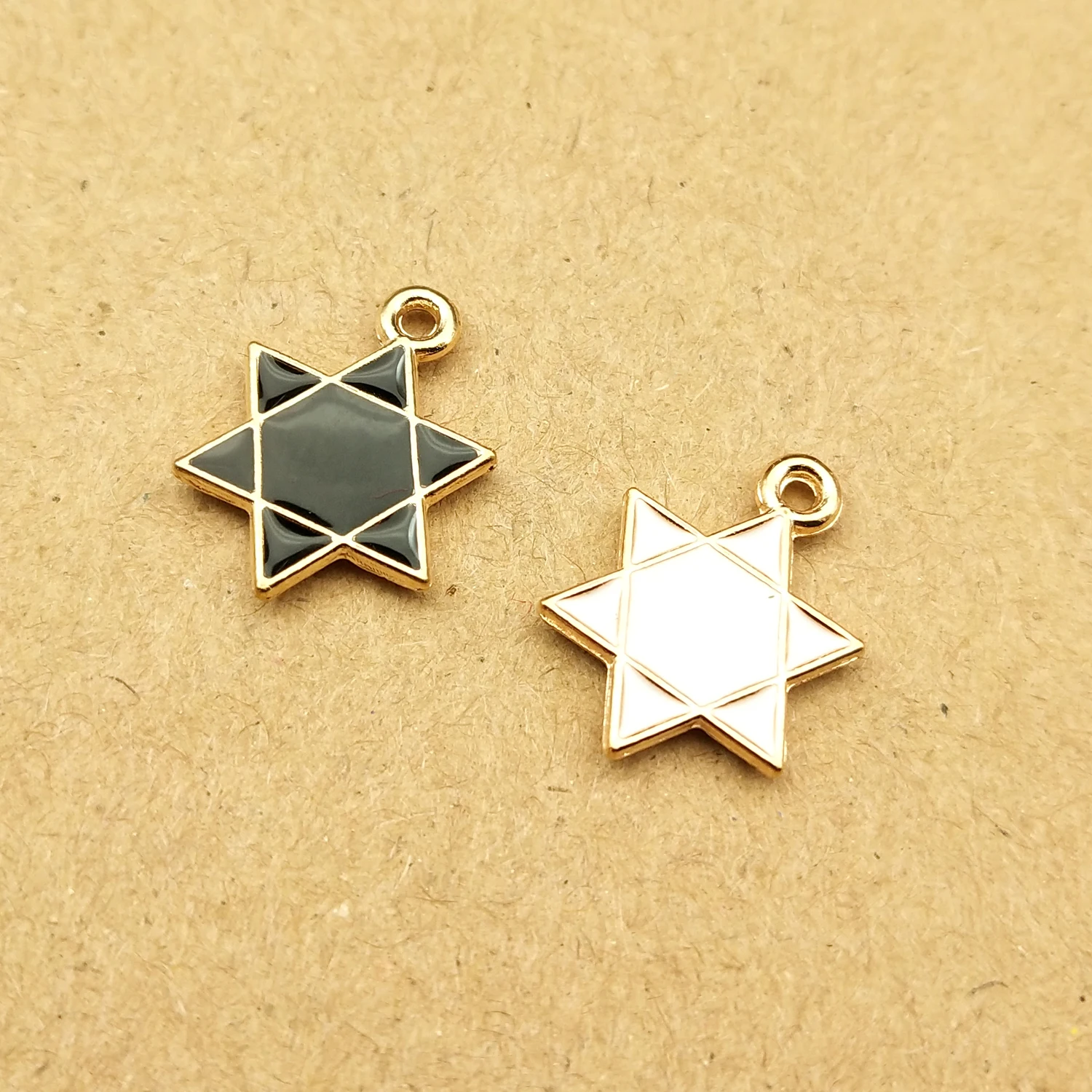 

10pcs 12x16mm star charm enamel charm for jewelry making fashion earring pendant necklace and bracelet charms