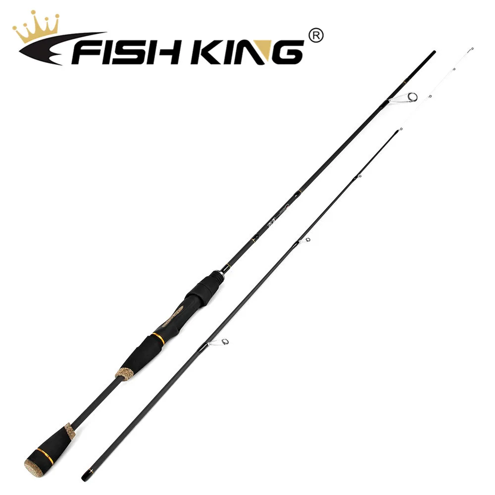 Рыболовное спиннинговое удилище FISH KING из 100% углеродного волокна 2 секции: 1 65/1 8/1