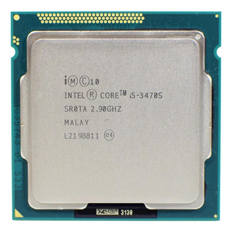 Процессор Intel Core i5 3470S четырехъядерный 2 9 ГГц 6 Мб 65 Вт LGA 1155 | Компьютеры и офис
