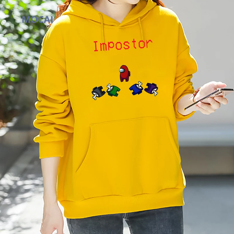 

Among Us Game Kawaii Fashion women's winter hoodie lovers street loose-fitting casual sweatshirts harajuku clothing Gothic Tops