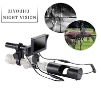 850nm diy infrared night vision day night switch 3mp camera 4 3 inch screen display for optics sight riflescope tactical hunting