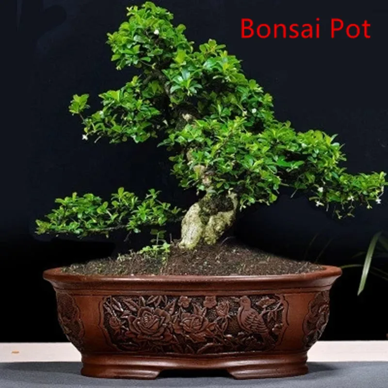 Ретро фиолетовый песок бонсай цветочный горшок большой крытый балкон простой