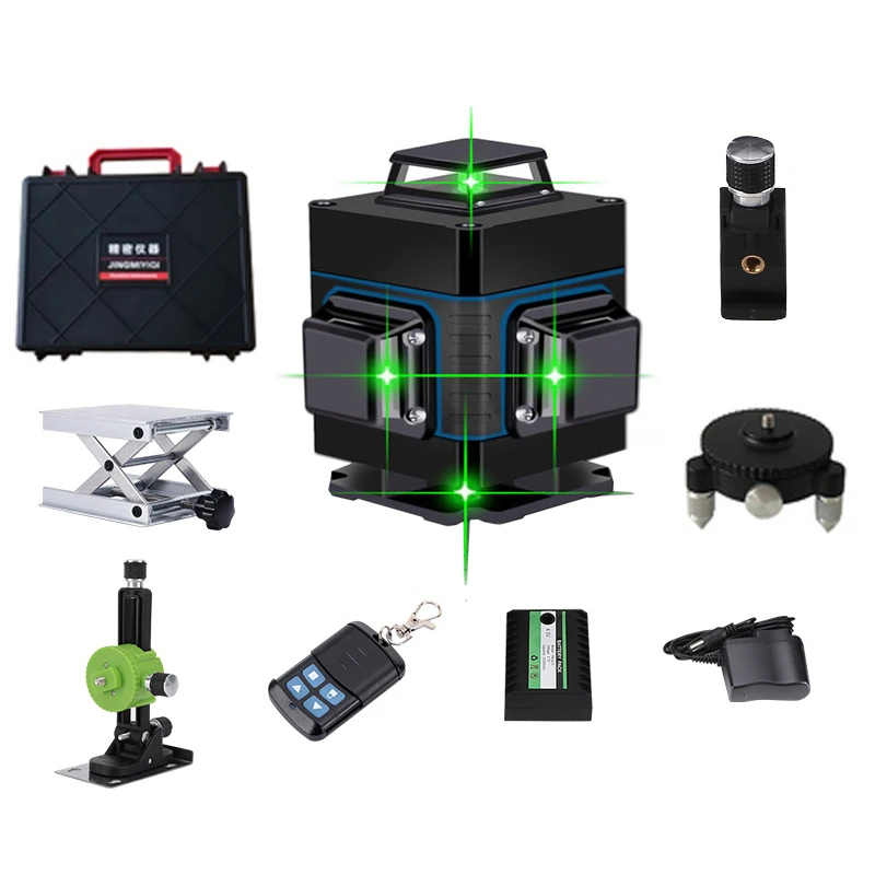 Лазерный уровень XEAST зеленая линия самонивелирующийся горизонтальный и