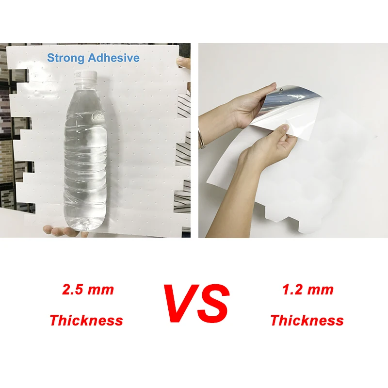 2 5mm brick pattern self adhesive waterproof wall sticker kitchen white splash proof backsplash peel and stick wall tile free global shipping