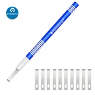 Резьба металлический нож для скальпеля из дерева Бумага резчик ручка нож гравировальный станок ножи строгальные металлическое лезвие хирургический скальпель Craft Carviing инструмент