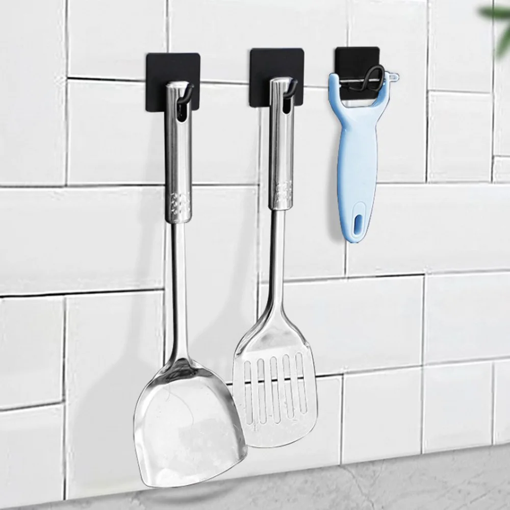 Прочные липкие крючки на клейкой основе настенный держатель из нержавеющей