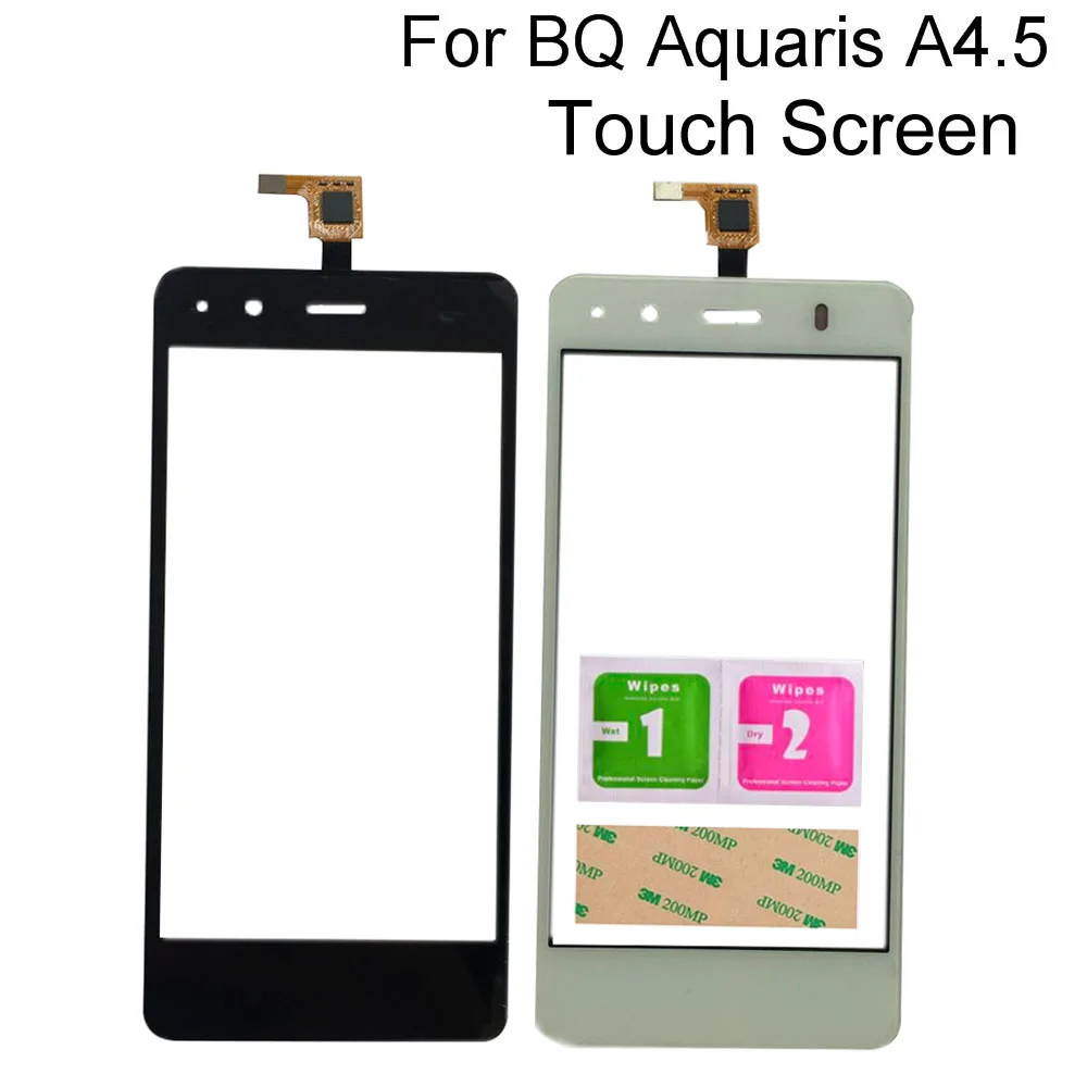 

4.5 inch Mobile Touch Screen For BQ Aquaris A4.5 BQ A 4.5 Touch Screen Lens Sensor Digitizer TouchScreen Tools 3M Glue