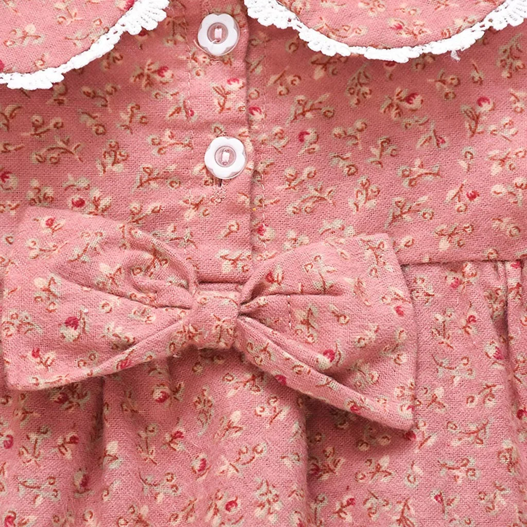 Платье для девочек vestidos; Детские платья для девочек; vestido infantil; рождественское платье на Хэллоуин; новое Повседневное платье в стиле пэчворк с длинными рукавами; Z4