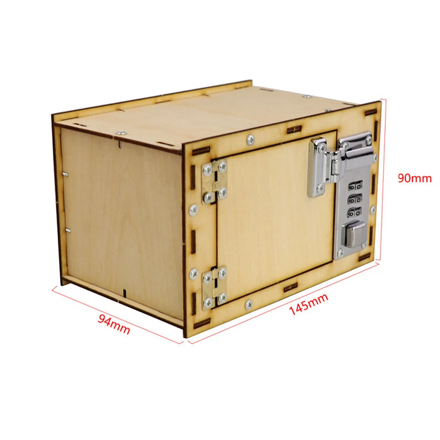 DIY 3D Механическая коробка с паролем для детей веселье научные школьные проекты