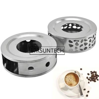 30pcs stainless steel warm tea milk coffee teapot heating candle base warm tea heater stove camping household items