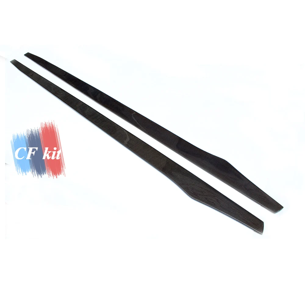 Боковые юбки из углеродного волокна CF Kit для BMW F22 F30 F32 F12 F06 Subaru Impreza BENZ W204 W205 Honda Civic