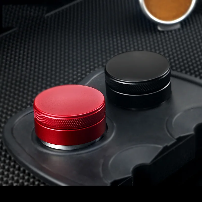 

Anti-slip Flat-bottomed Three-leaf Coffee Powder Press Coffee Powder Press Hammer 51 58MM Macaron Cloth Powder Device