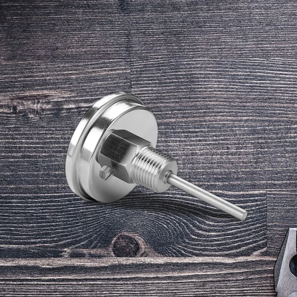 

Stainless Steel BBQ Smoker Pit Bimetallic Grill Thermometer Temperature Gauge Gage Cooking Food Probe Household Kitchen Tools