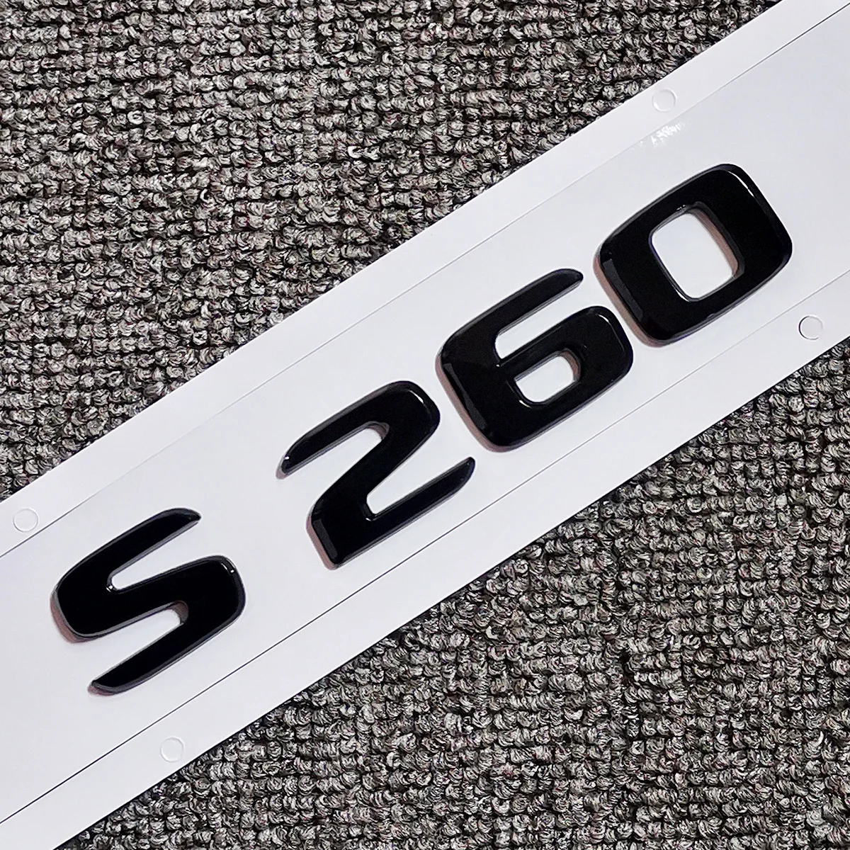 Оригинальный размер 1:1 эмблема заднего хвоста автомобиля с номером буквы стикер