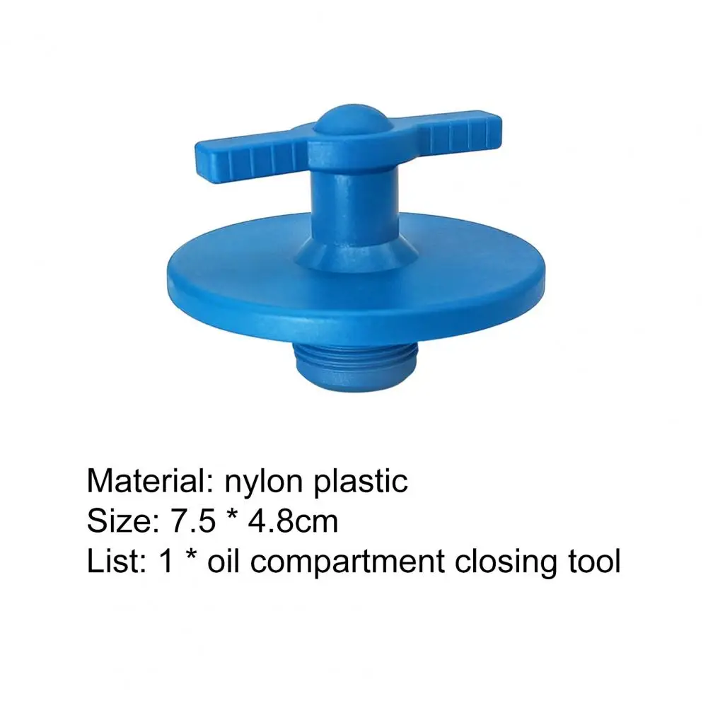 

Oil Filter Plug Caps Leak Proof T-shaped Handle Nylon Blue Fuel Filter Plug Switch for Dodge-Ram Cummins 2013-2019