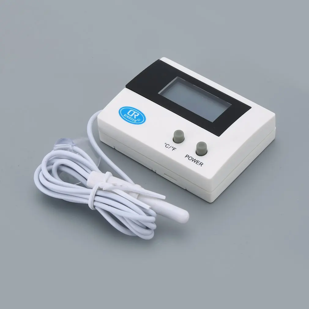 

Цифровой Регулируемый датчик температуры, устройство для измерения температуры в аквариуме с присоской