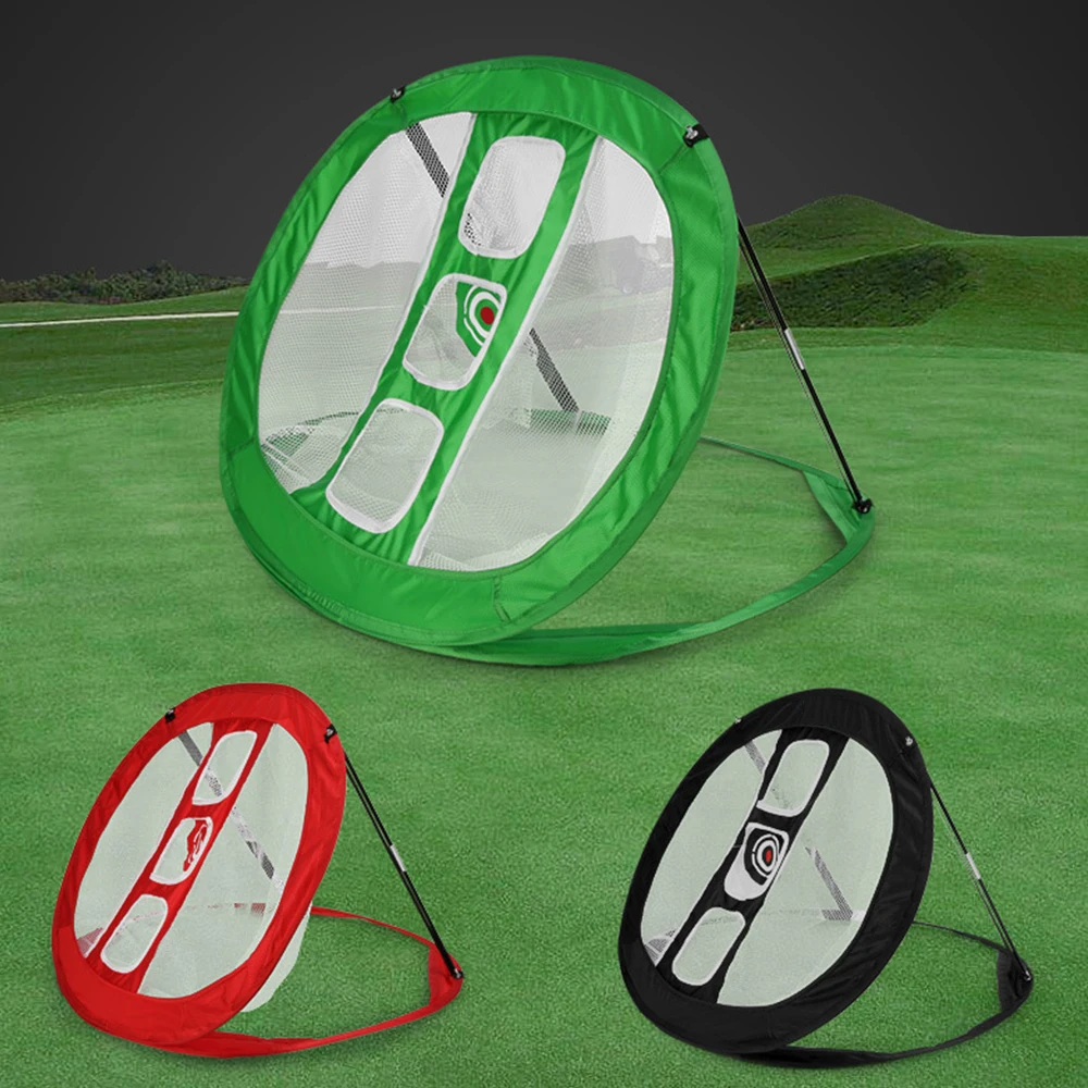 Online Golf Uygulama Net Kapalı Açık Golf Yonga Sahası Kafesleri Taşınabilir Katlanabilir Golf Pratik Eğitim Paspaslar Golf Eğitim Ağı