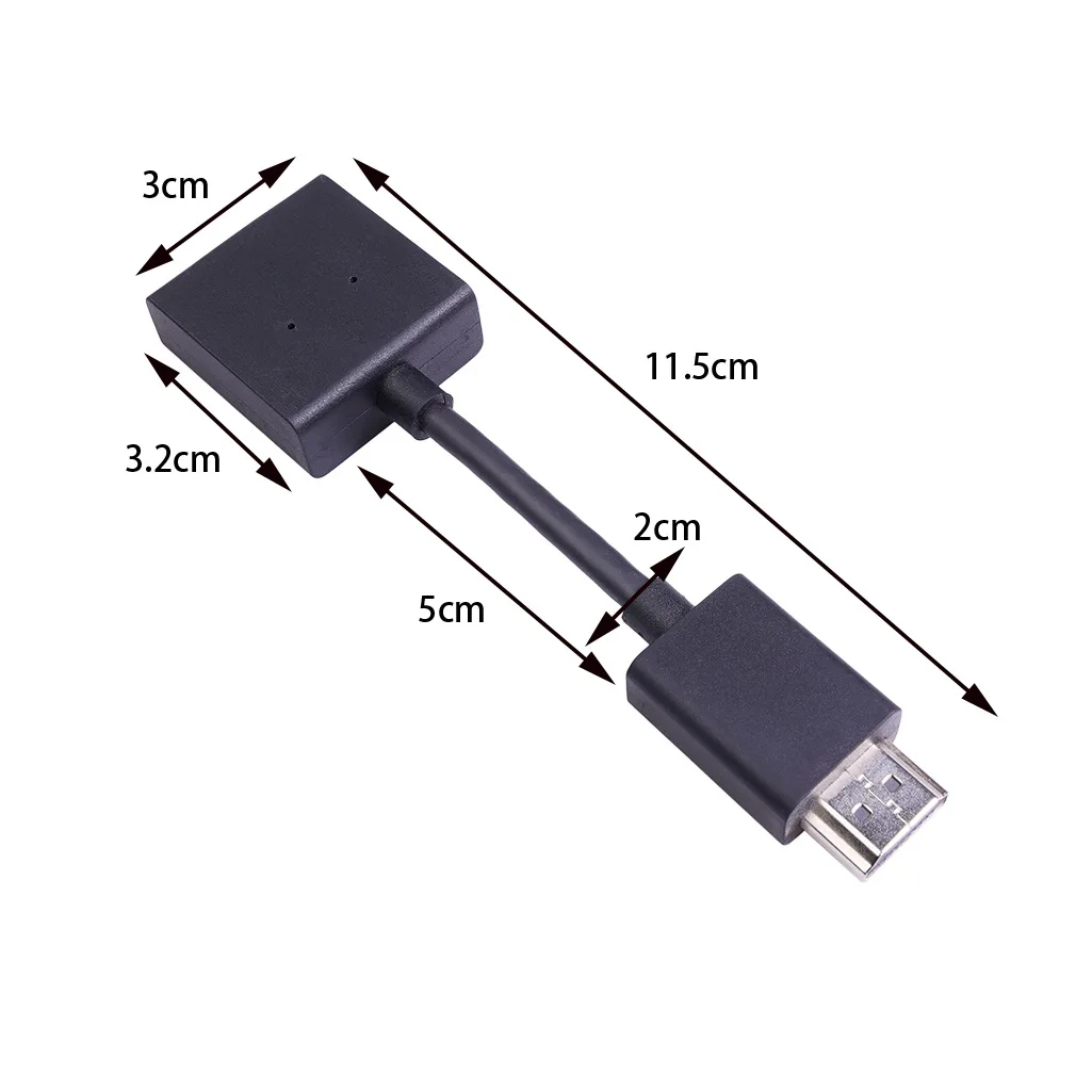 HDMI-совместимый удлинитель для адаптера кабель Google Chromecast Miracast 11 см Удлинительный |