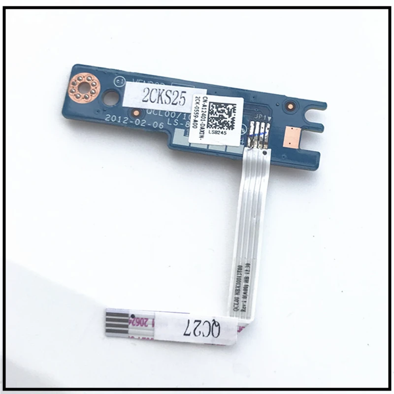 Плата кабеля переключения питания Панель кнопок для Dell 15R 5520 5525 LS-8245P | Компьютеры