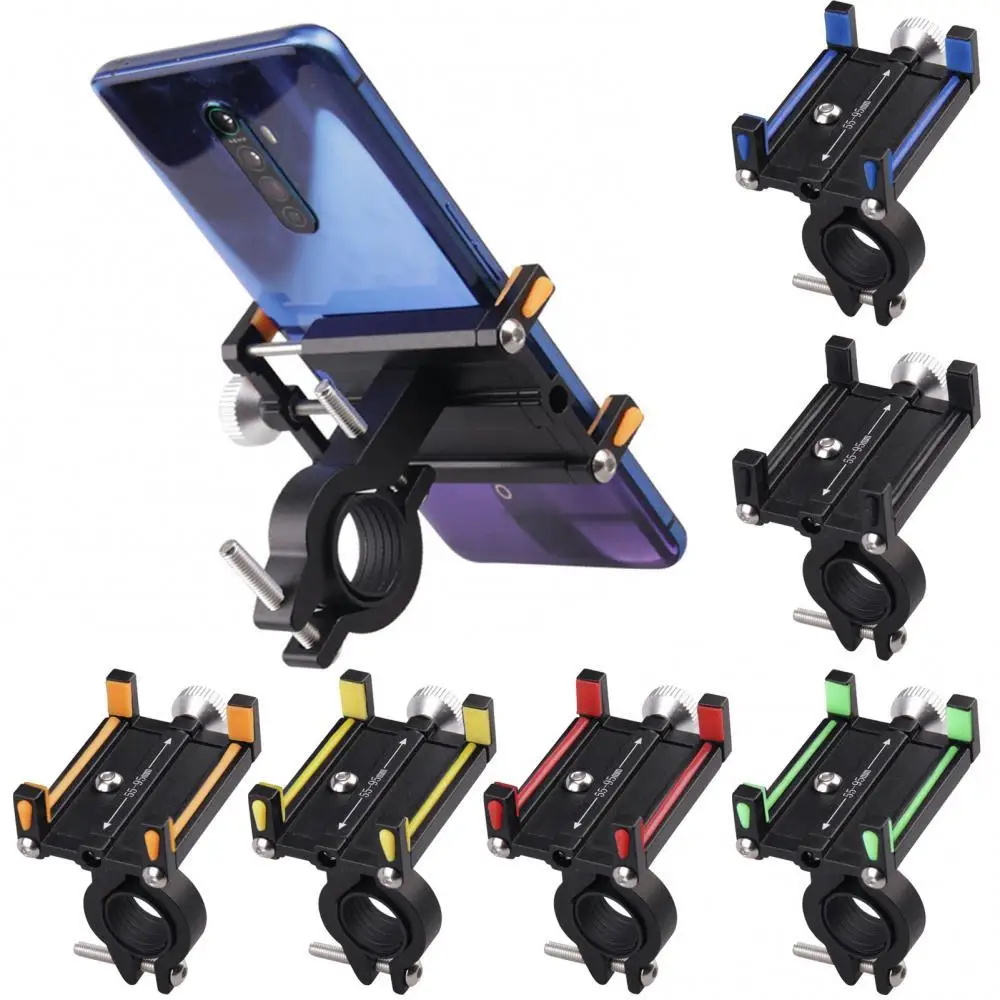 

Motorcycle MTB Bike Electric Bicycle Aluminum Alloy Mobile Phone Holder Bracket