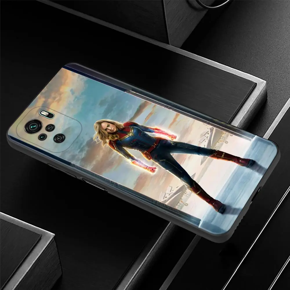 Marvel Superhero Phone Cases For Xiaomi Redmi Note 9 8 10 Pro 9T 9S 8T 7 10 11pro Max Funda for redmi 9A 9T 8A 9 9C 8 7 7A Coque