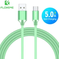 floveme 5a type c cable micro usb fast charging for xiaomi mobile phone charger for iphone 12 11 5a usb data cord for huawei p40