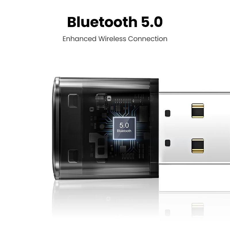 USB Bluetooth 5 0 адаптер UGREEN приемник передатчик EDR ключ для ПК Беспроводная передача