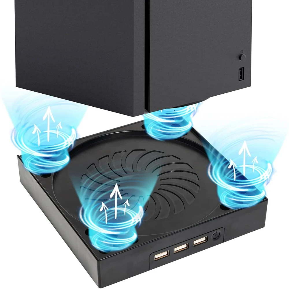 Подставка для игровой консоли с воздушным охлаждением вертикальный USB-кронштейн