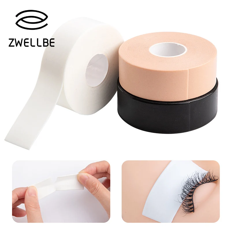 Профессиональное волокно для наращивание ресниц Бесплатные накладки глаз белая