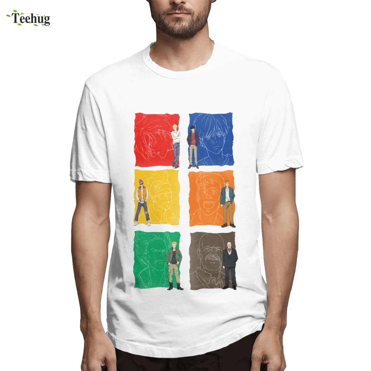 

Мужская футболка Банановая рыба Homme, бесплатная доставка, уникальная мужская футболка из 100% хлопка