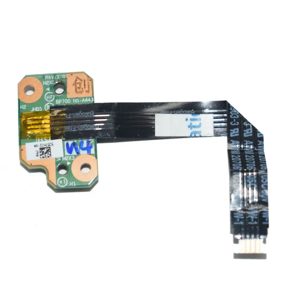 jianglunfor lenovo thinkpad p70 p71 bp700 power switch button board ns a443 sc50k02164 free global shipping