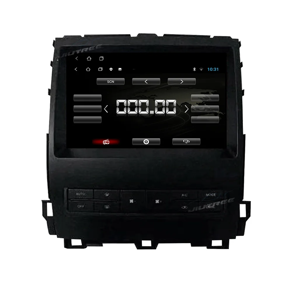 저렴한 Toyota PRADO 2002-2009 용 Android Car Radio 자동 GPS 네비게이션 스테레오 헤드 유닛 무선 Carplay 멀티미디어 플레이어 자동 라디오