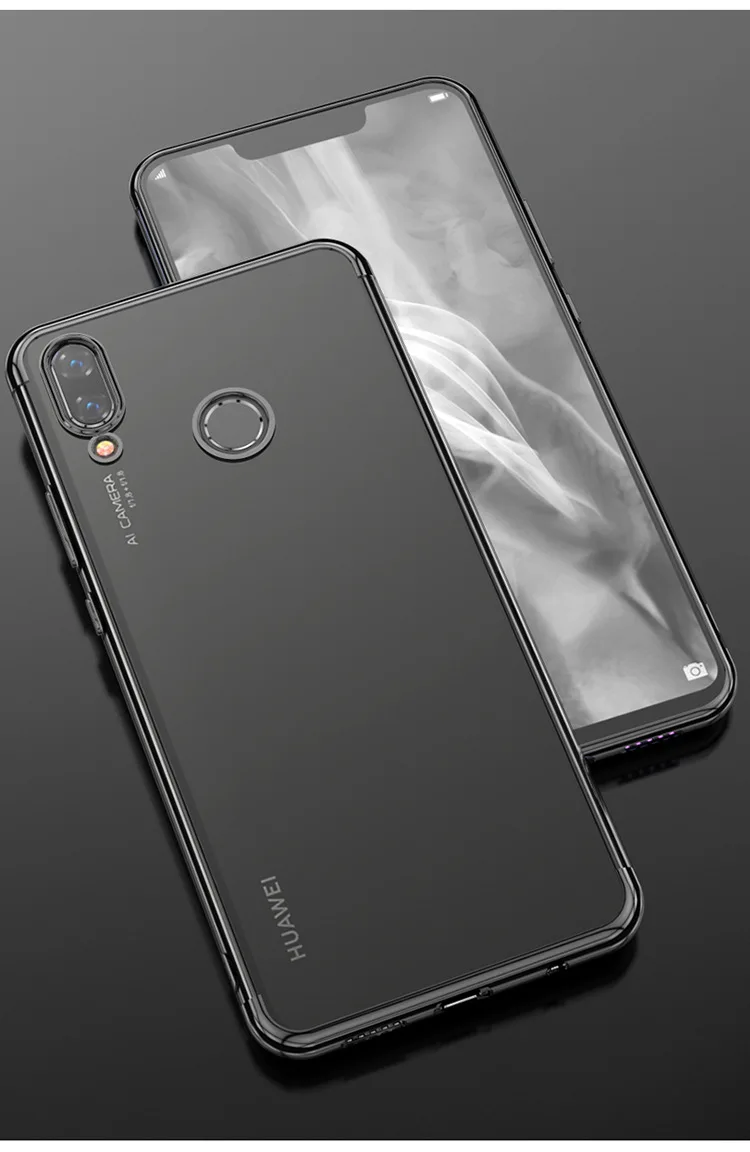 Чехлы для Huawei Mate 30 P40 P30 Pro P20 Lite Nova 6 6SE 5T 3 7i 3e Honor 20 V30 V20 8X прозрачный мягкий