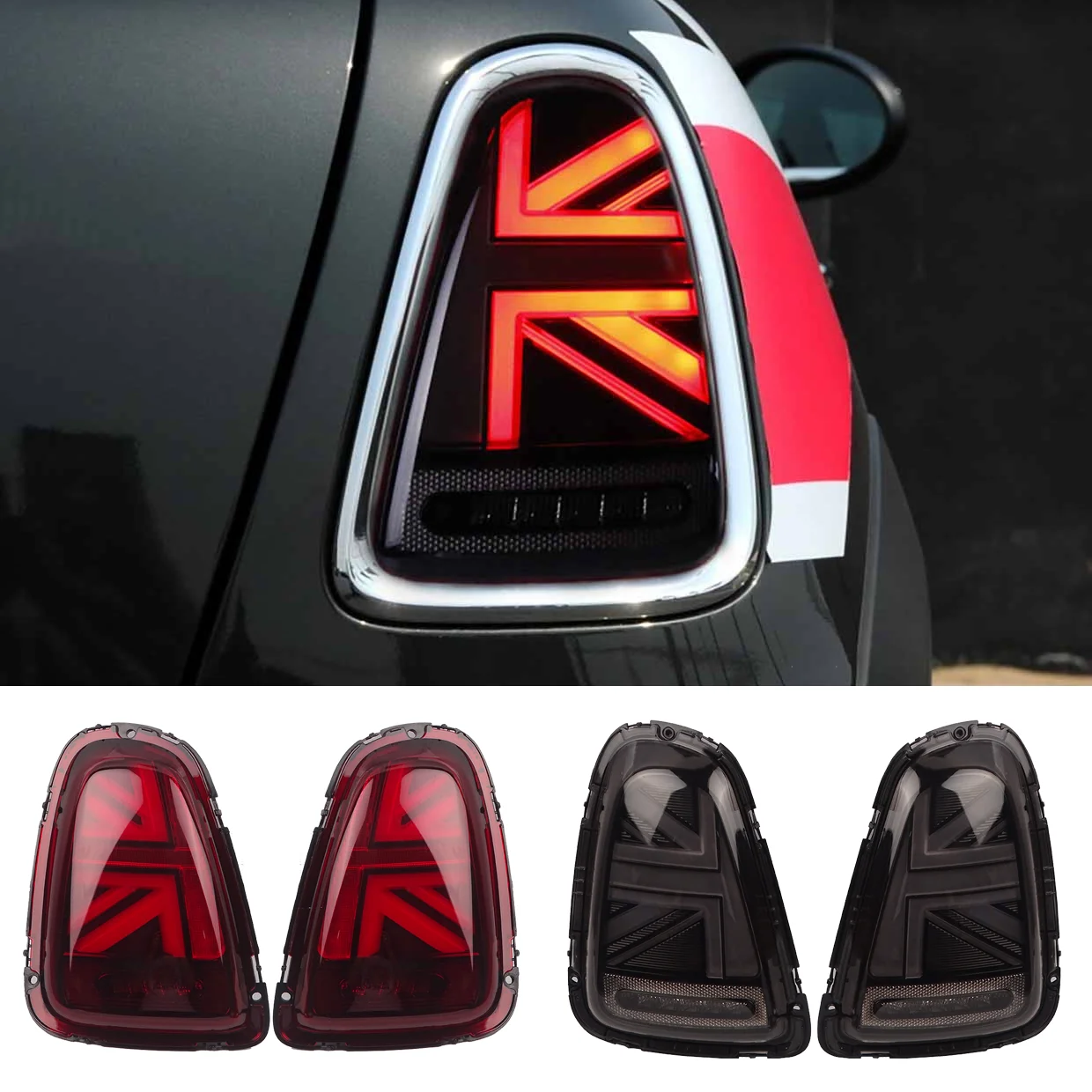 Автомобильный Стайлинг для MINI Cooper R55 R56 R57 задний светильник s 2007 2013 мини DRL + сигнал