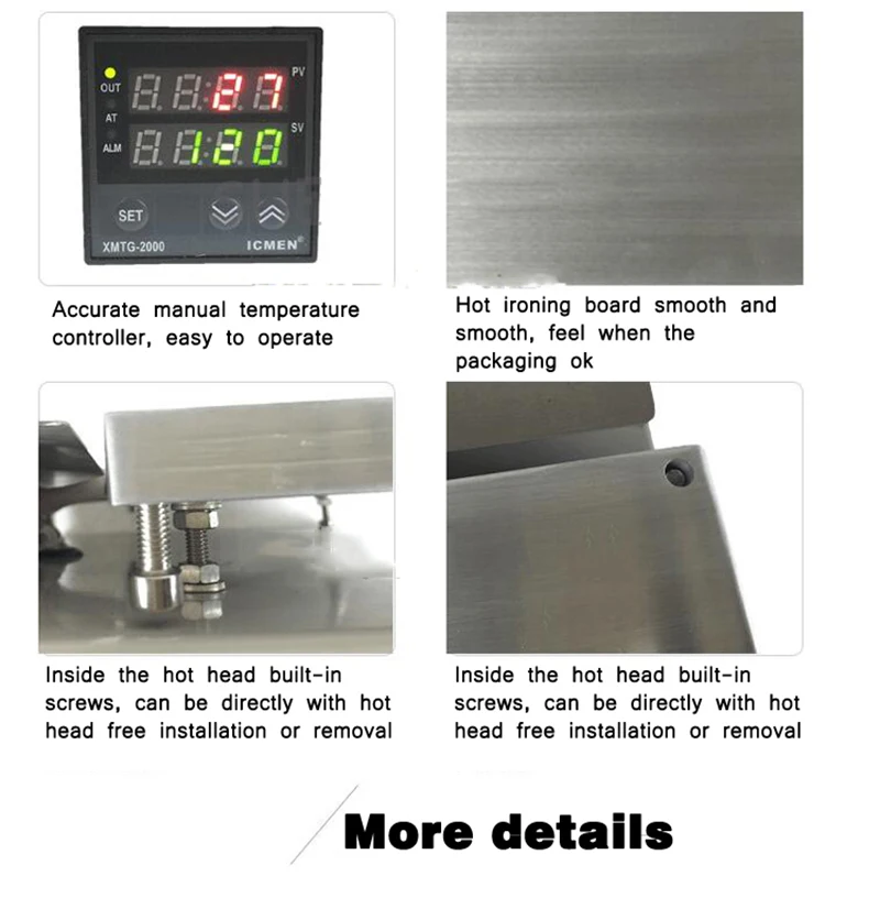 220V 500W Manual perm machine cosmetics cigarette strip perfume small hot film packaging blister sealing | Инструменты