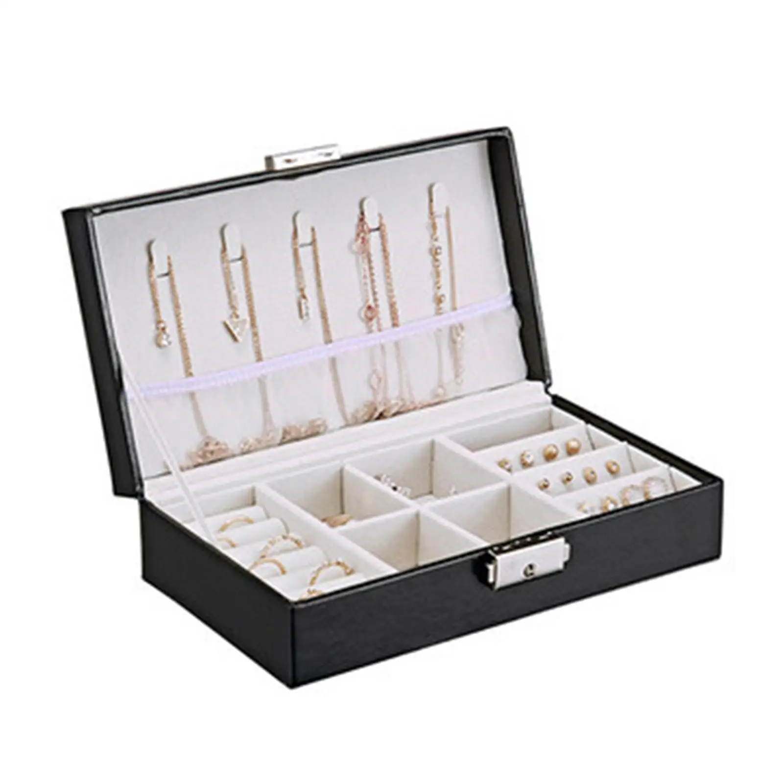 

HOT SALES！！！New Arrival Multifunctional Solid Color Jewelry Storage Box Earring Ring Necklace Organizer Wholesale Dropshipping