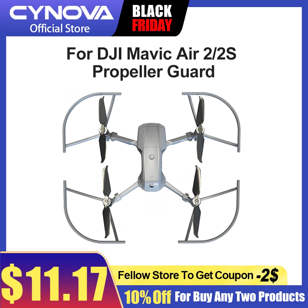 

Защита для пропеллера CYNOVA DJI Mavic Air 2/2S, серый быстросъемный защитный чехол, аксессуары для дрона