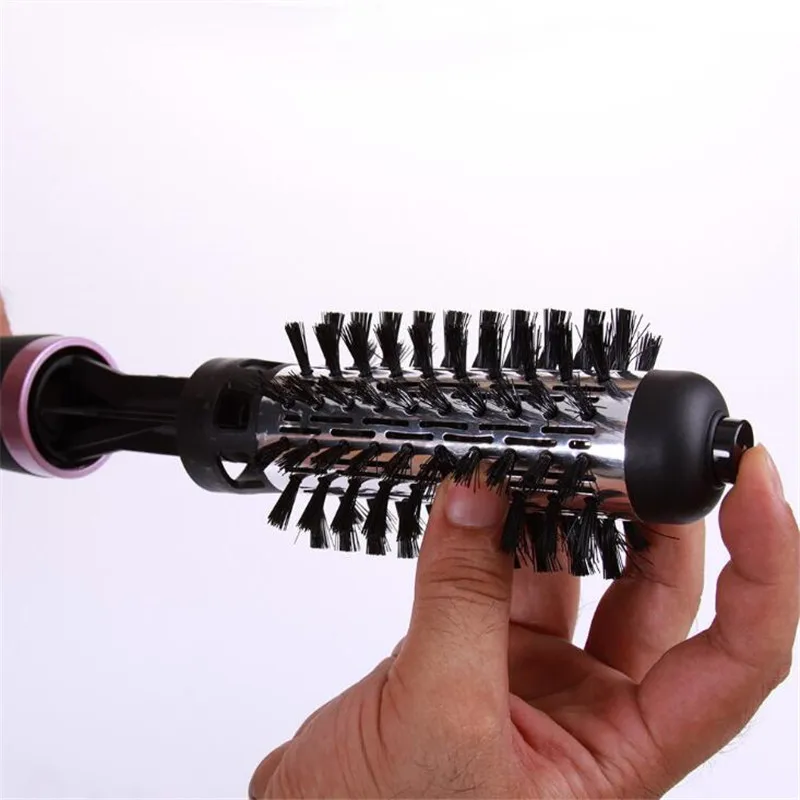 2 в 1 многофункциональная электрическая щетка для сушки волос роликовая расческа