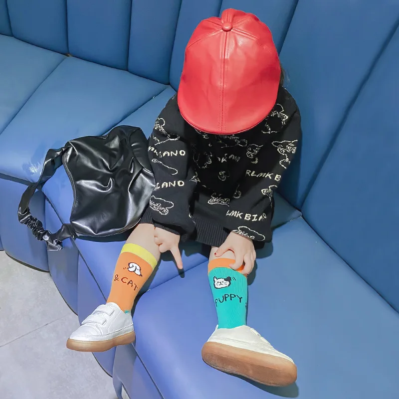 

Baby Lotus 2pairs 2020 High Fashion Autumn Winter Animal Kids Socks Cat And Dog Cute Toddler Boys Socks Girls School Socks