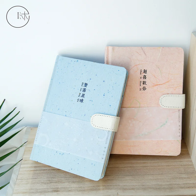 Блокнот с магнитной кнопкой в твердом переплете бумажная серия креативный