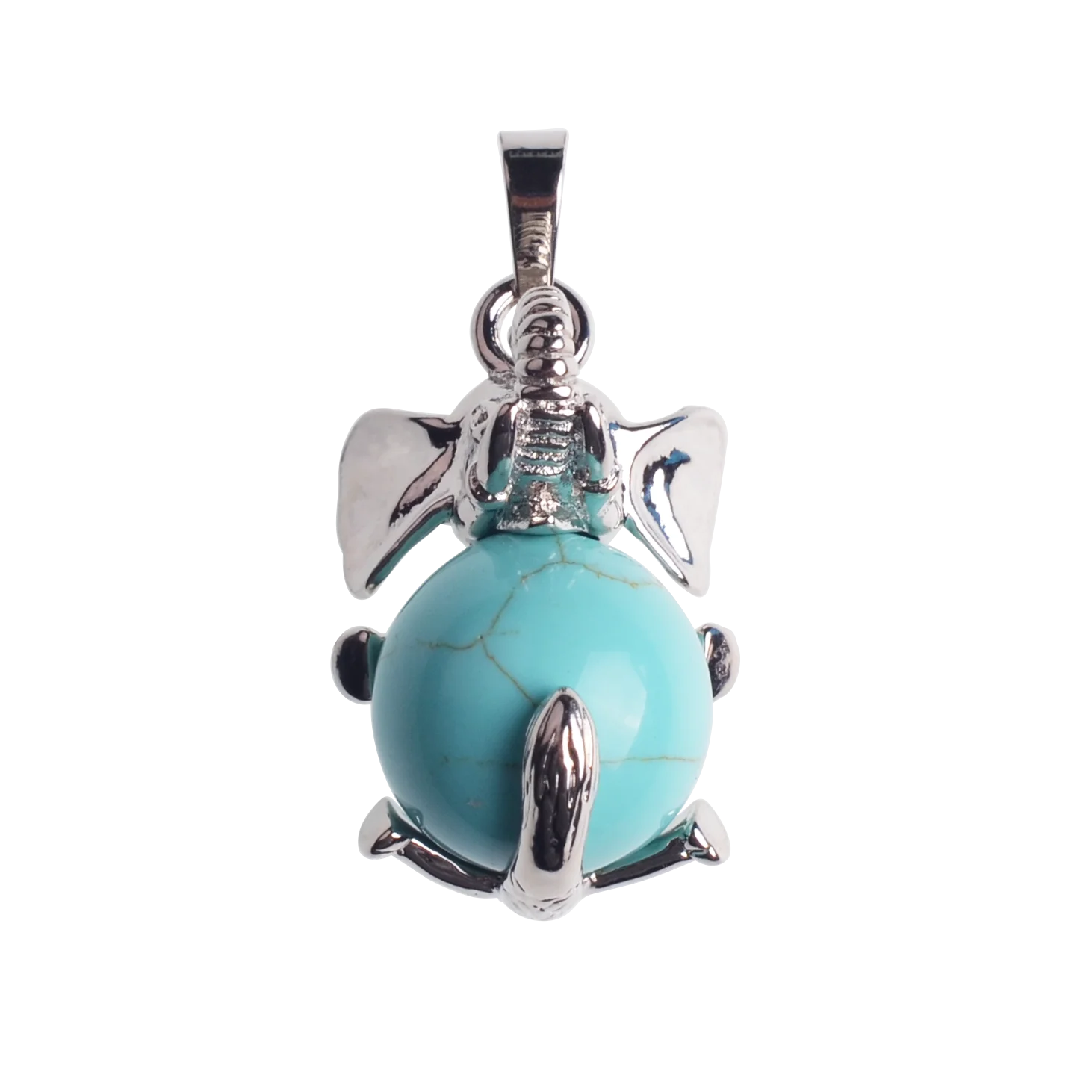 JOYA Подарочная цепочка для ключей с натуральным драгоценным камнем Исцеляющие