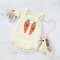 newborn baby bodysuits autumn sleeveless knitted infant kids boys girls body tops cute toddler jumpsuits outfits one pieces wear
