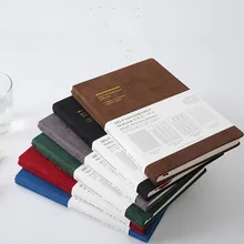 1 шт. A5 дневник stiging Binding notebook Мягкая Ткань Обложка эффективность книга с ежедневным планированием, Еженедельный план, Ежемесячный план внутренние страницы
