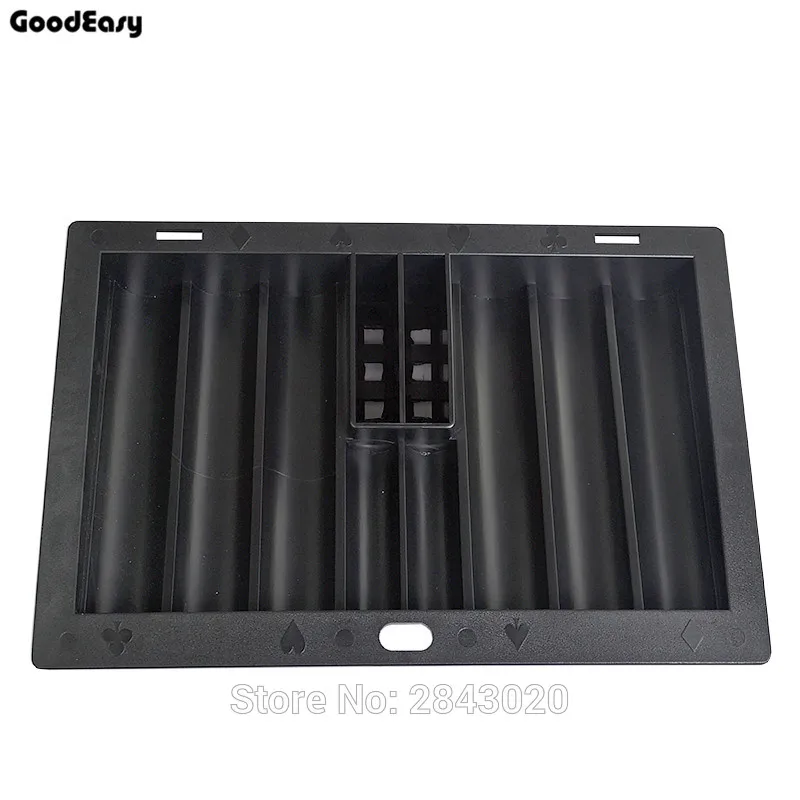 

Горячая 350 шт Техасский Холдем покерный чип лоток черный Джек пластиковый лоток для азартных игр Казино Покер клуб Настольная игра аксессуар