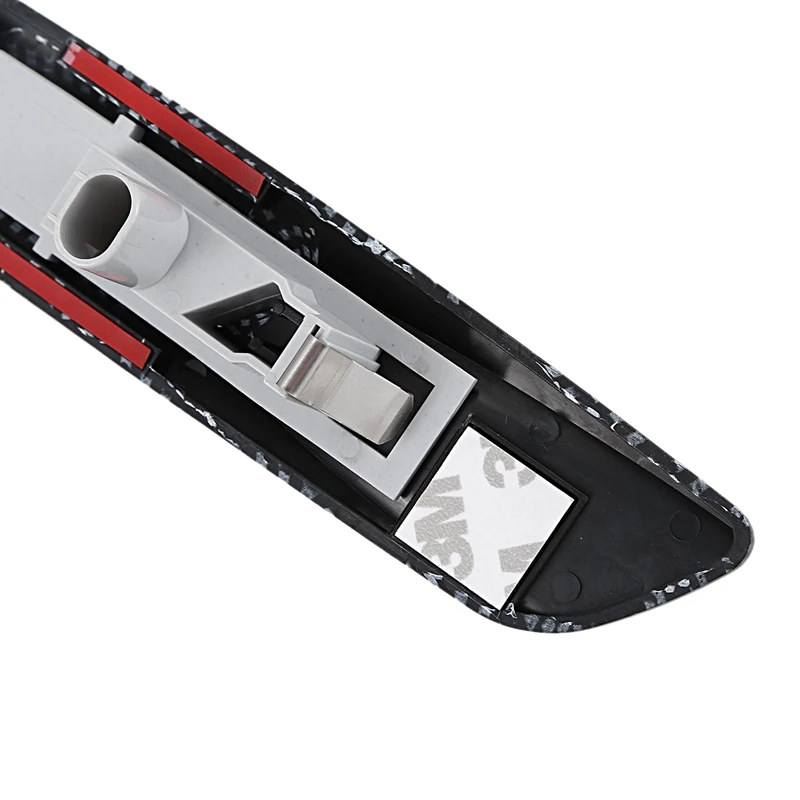 2X F10 стиль углеродистая отделка СВЕТОДИОДНЫЙ боковой маркер указатель поворота