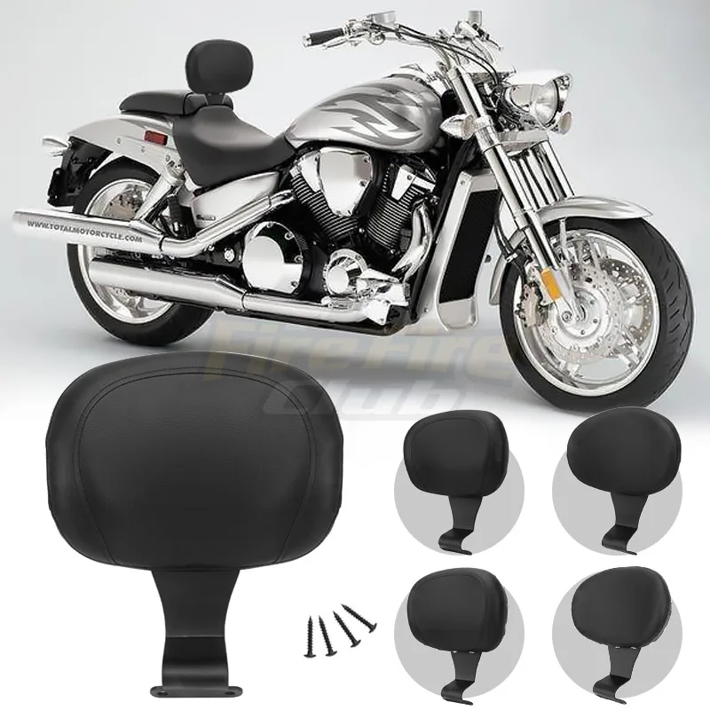 For Honda VTX 1800 VTX1800 Motorcycle Backrest Accessories Front New Plug In Driver Rider Seat |