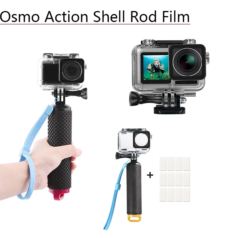 Водонепроницаемый чехол Корпус оболочка Дайвинг стержень для DJI Osmo действие