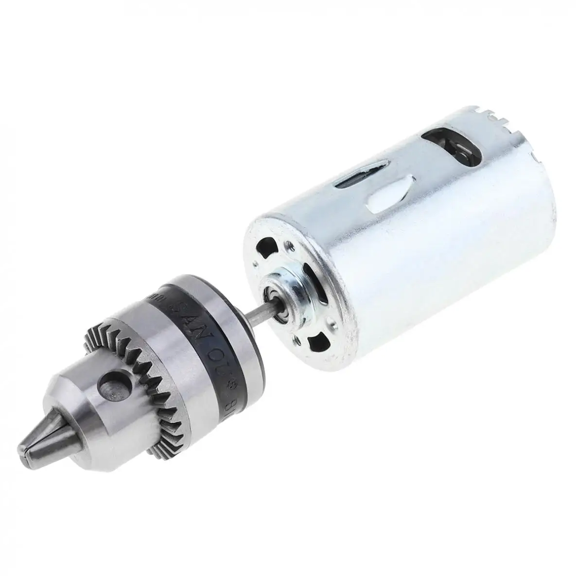 DC 12V-36V Mini 555 Motor Hand Drill with Ball Bearing Big Power and 0.6-6mm B10 Chuck for Wood Working Machine Drilling | Инструменты
